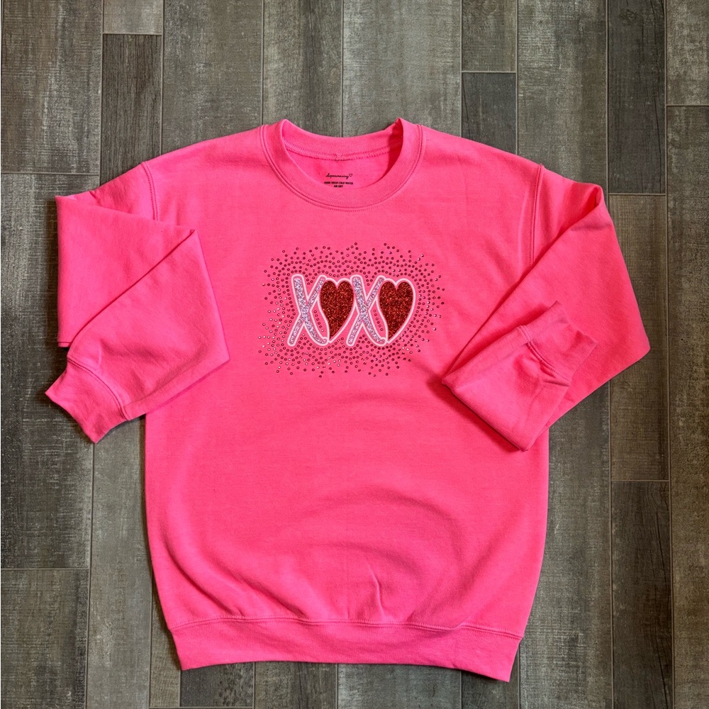 Valentines XO Heart Sweatshirt